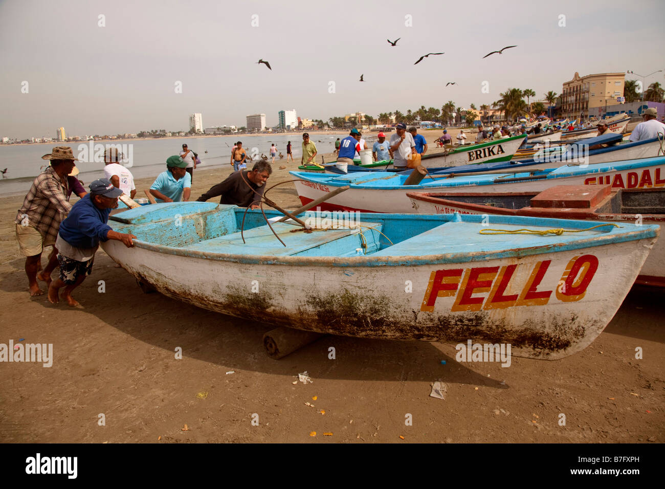 Mazatlan Sinaloa Mexico fishing boat Stock Photo Alamy
