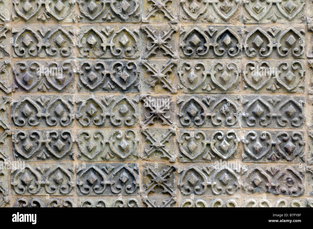 raised relief tile decorative wall decoration ornate niavaran main