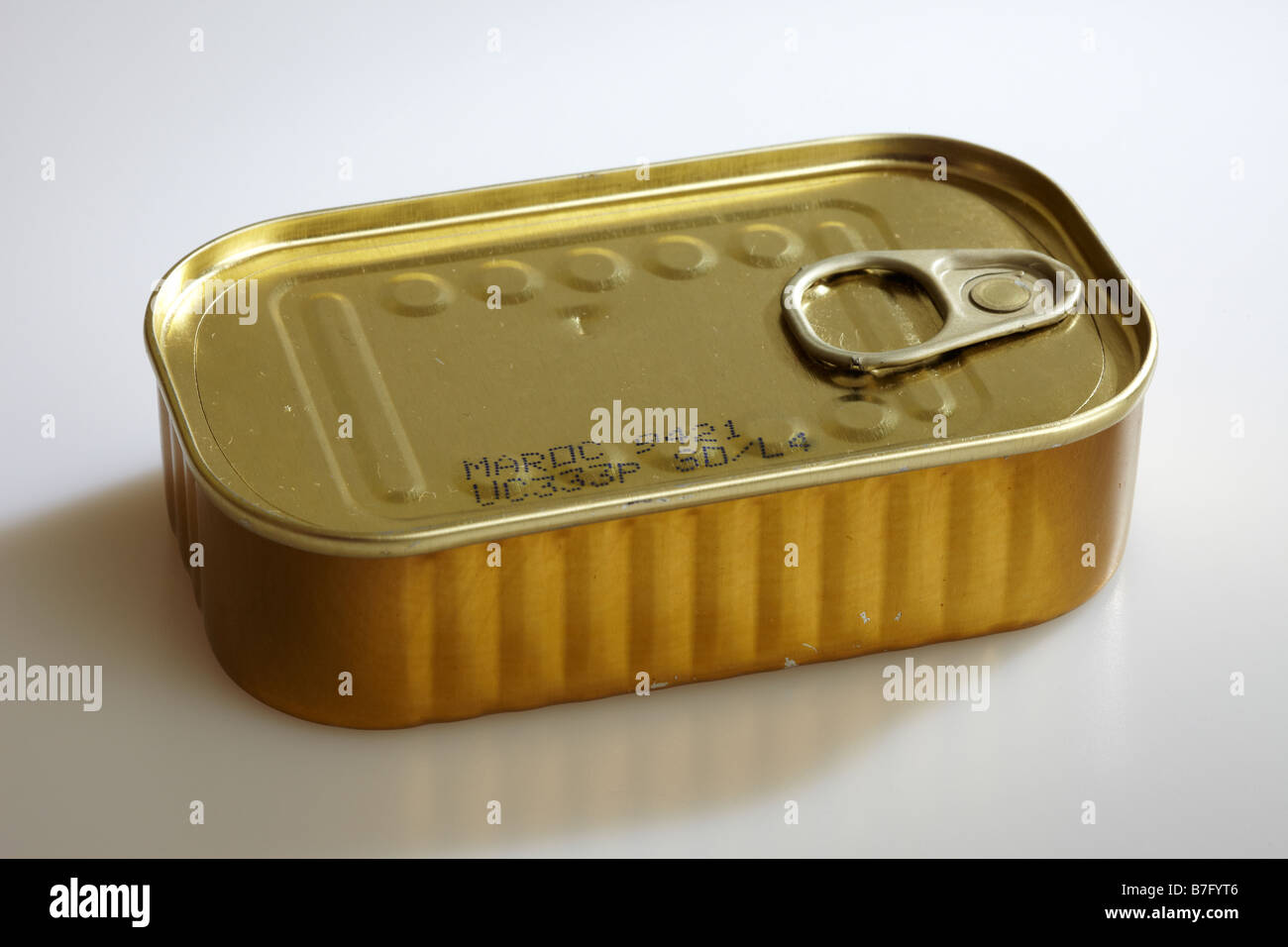 Tin of Sardines Stock Photo Alamy