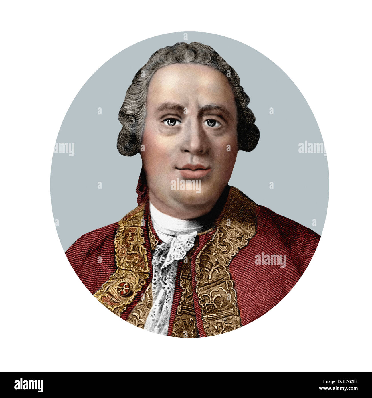 David Hume 1711 1776 Scottish Philosopher Historian Stock Photo