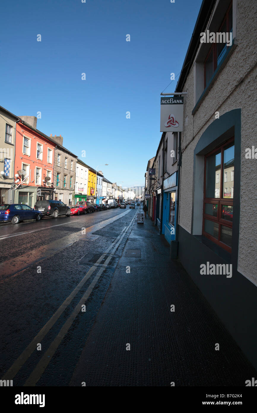 Main Street Dungarvan Stock Photo Alamy