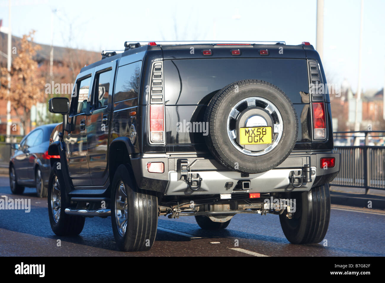 Hummer H2 Back View