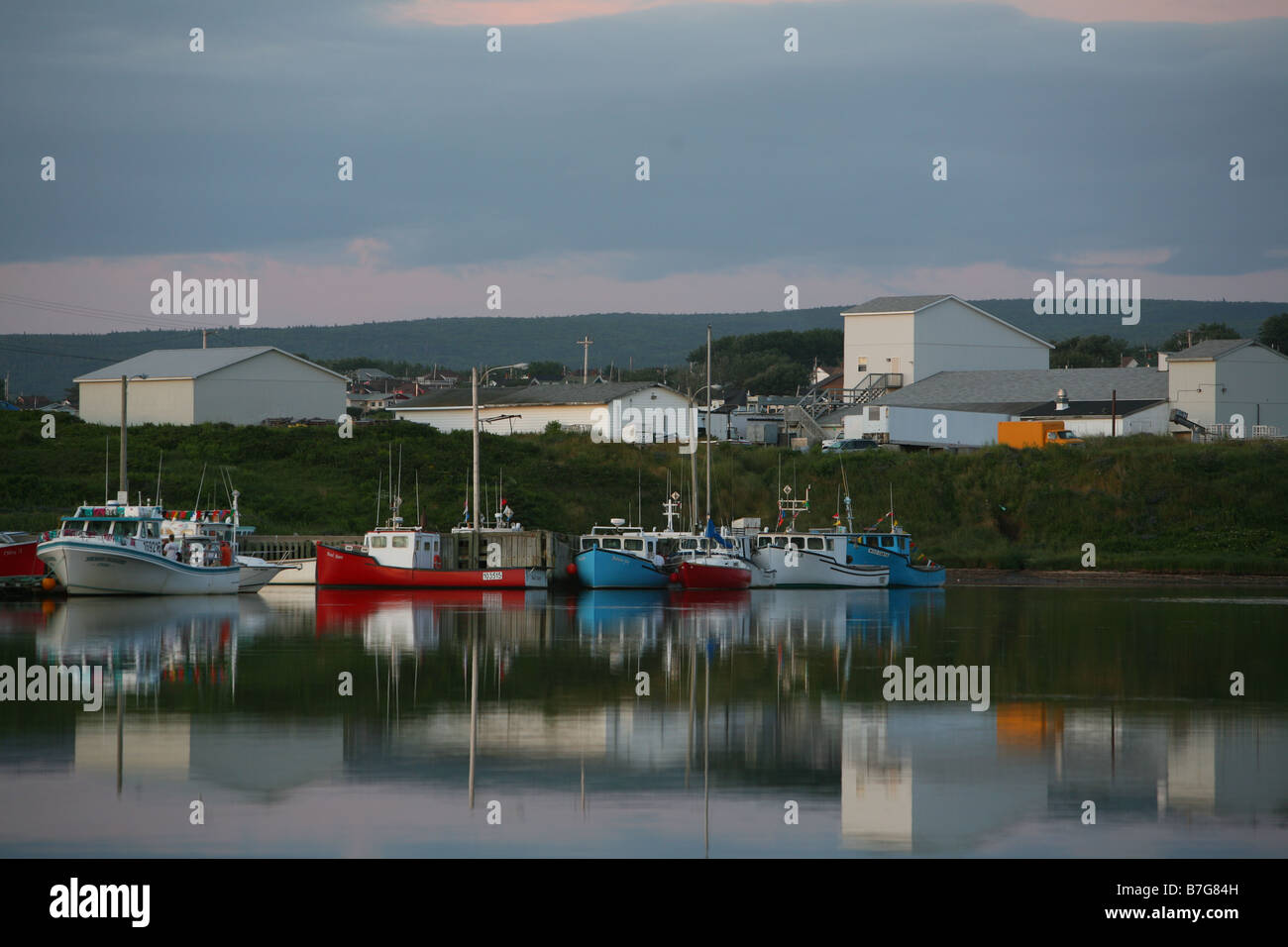 Fishing ships harbour in hi-res stock photography and images - Alamy