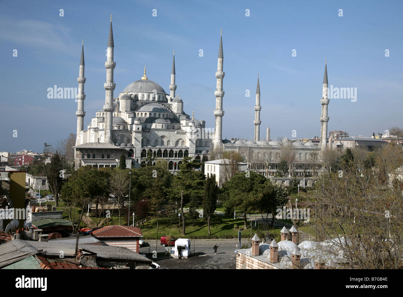 BLUE MOSQUE SULTAN AHMET CAMII ISTANBUL TURKEY SULTANAHMET ISTANBUL ...