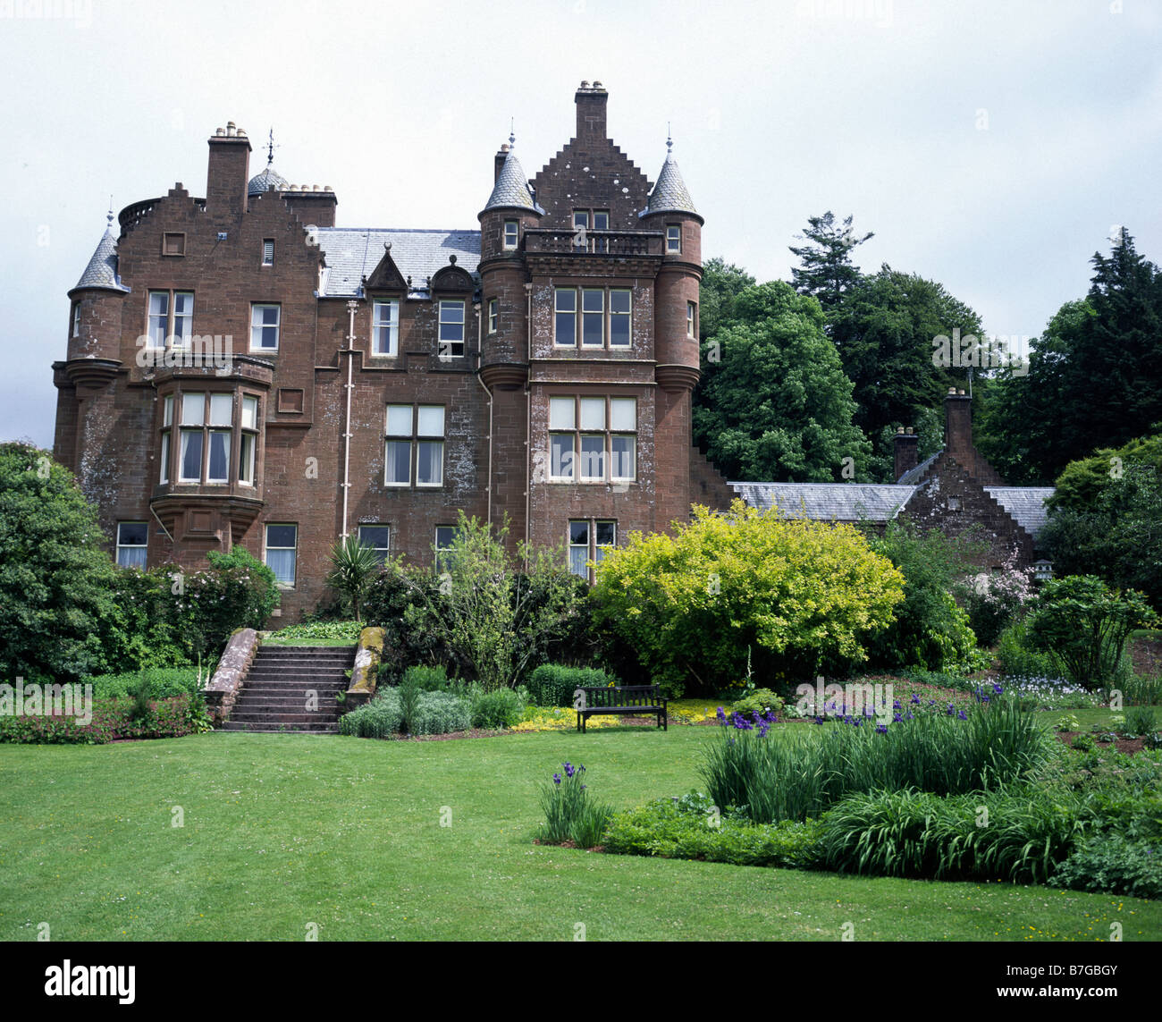 Threave House and gardens Castle Douglas Dumfries and Galloway Scotland