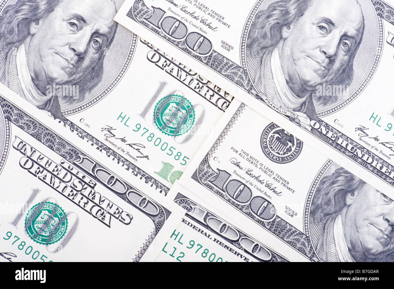 object on white currency dollar closeup Stock Photo - Alamy