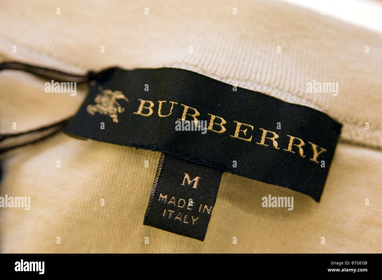Burberry Stock Photo