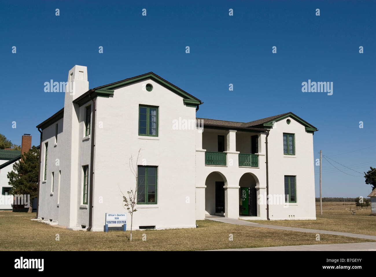 Historic Fort Reno in El Reno, Oklahoma, USA Stock Photo Alamy