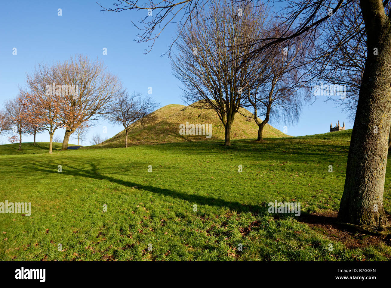 view of Dundonald mound, Belfast, Ireland Stock Photo