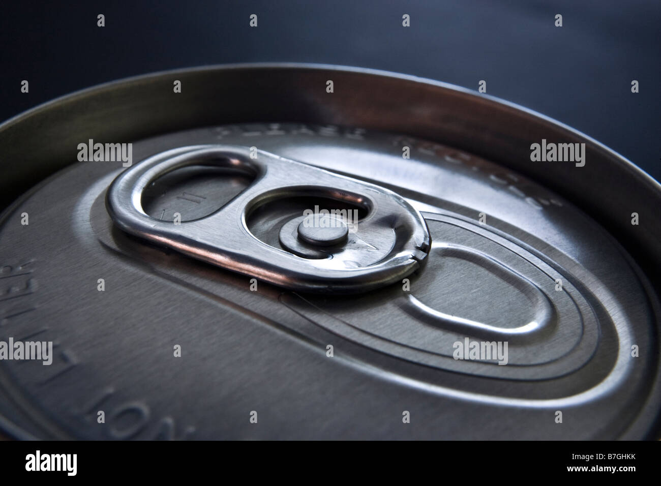 Ring pull on a drink can Stock Photo Alamy