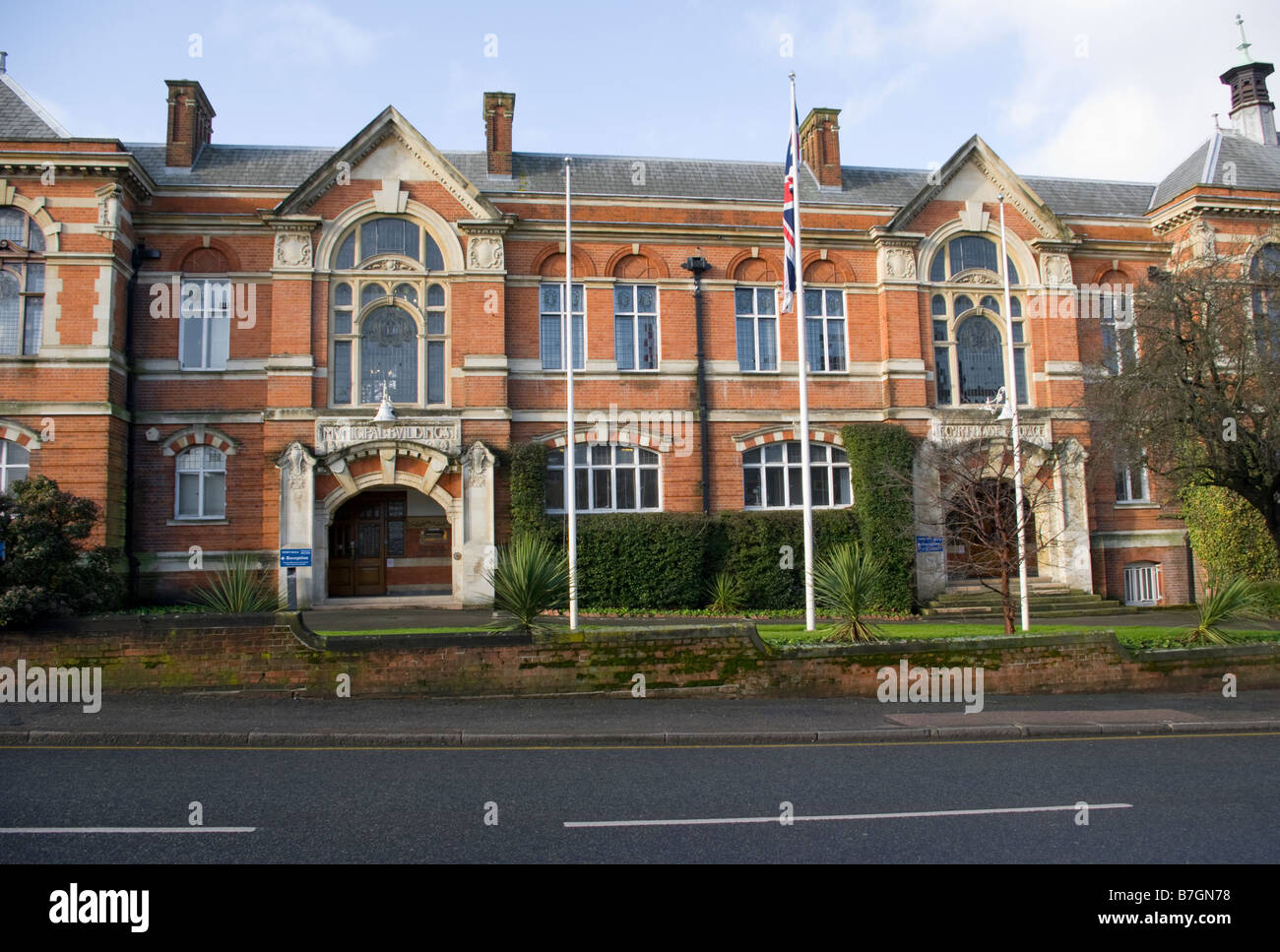 Borough of Reigate and Banstead Council Town Hall Stock Photo