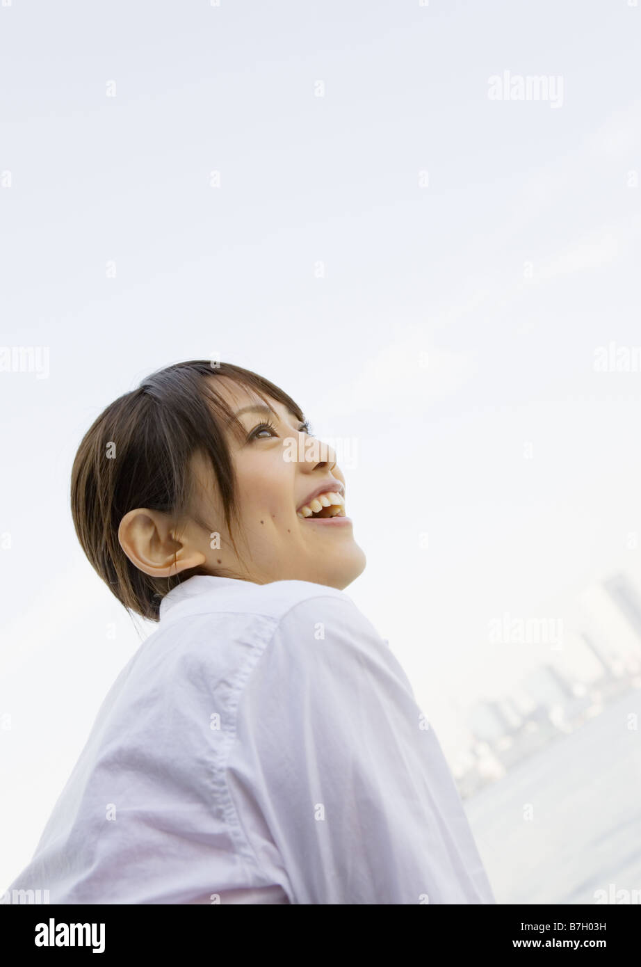 A smiling woman Stock Photo - Alamy