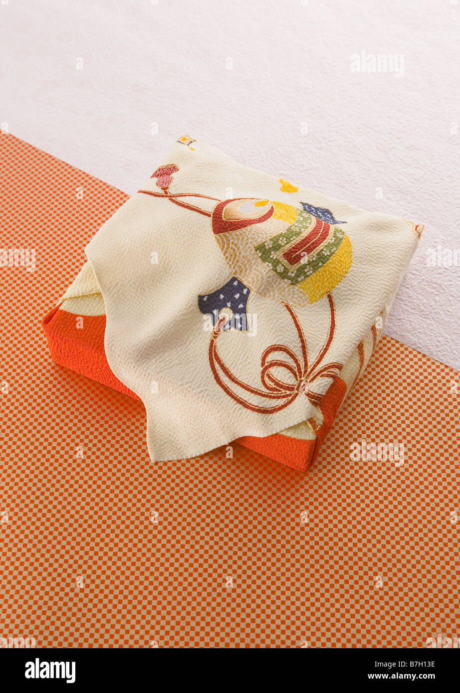 Japanese wrapping cloth Stock Photo Alamy