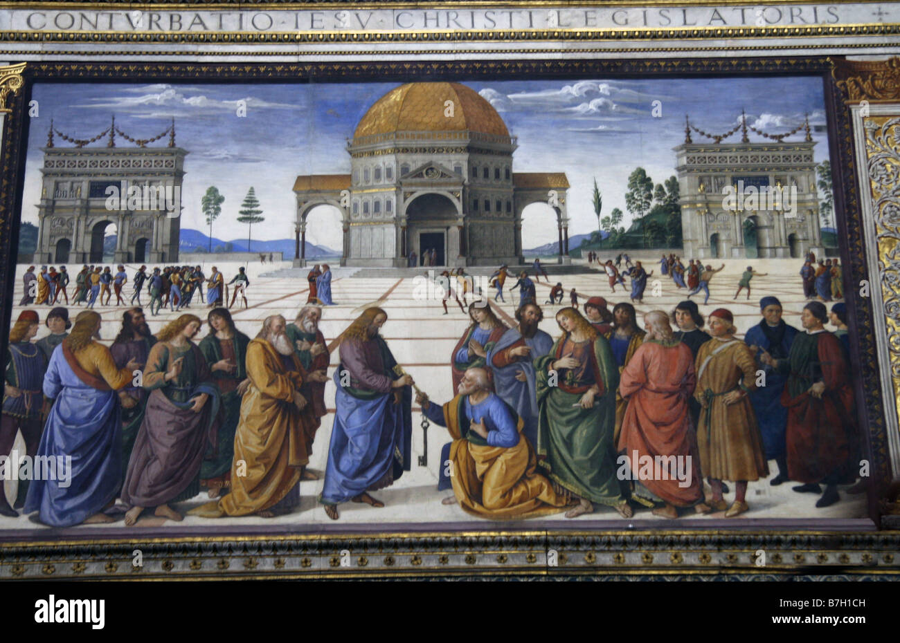 Sistine Chapel. Vatican City, Rome Stock Photo