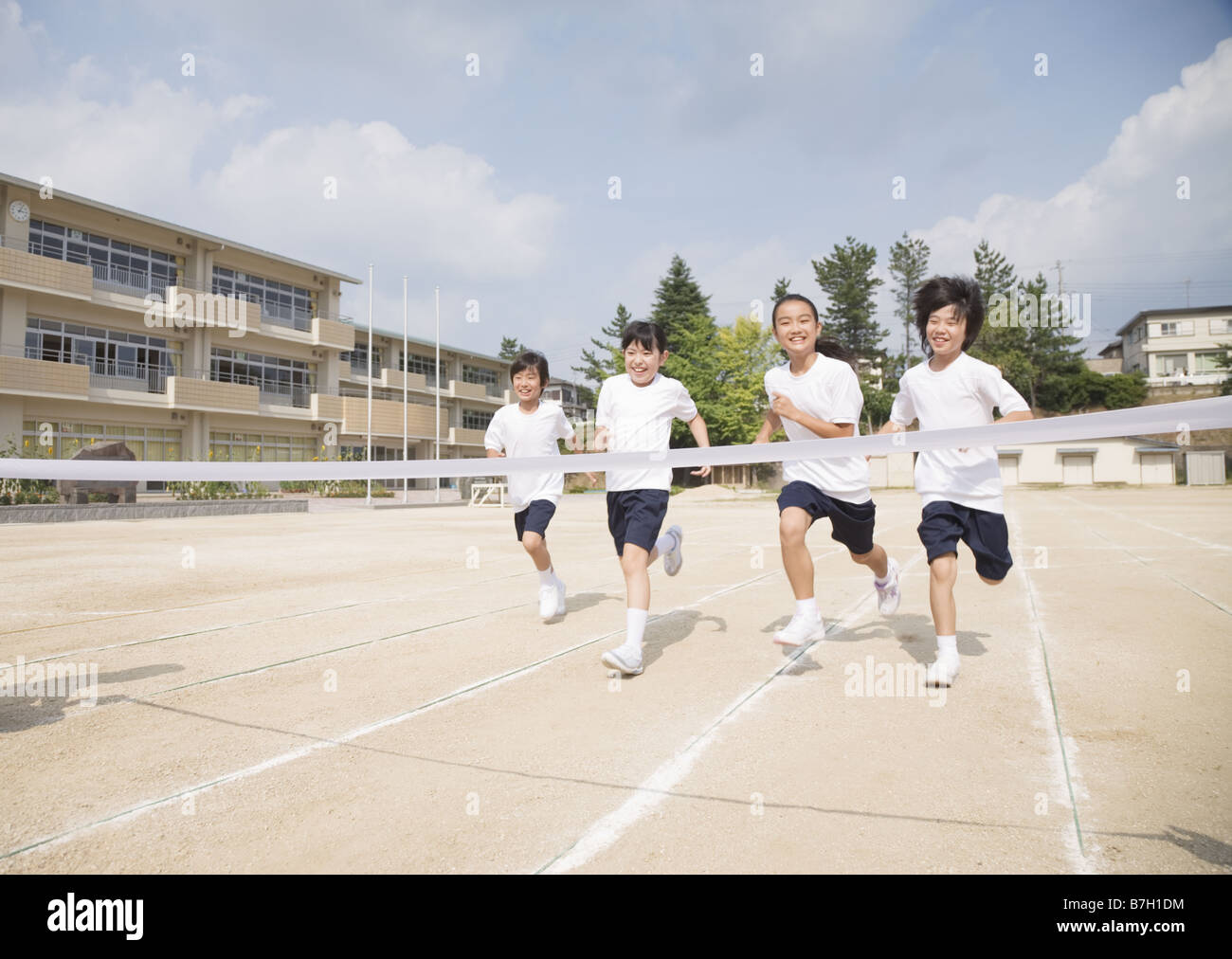 Short distance race Stock Photo Alamy