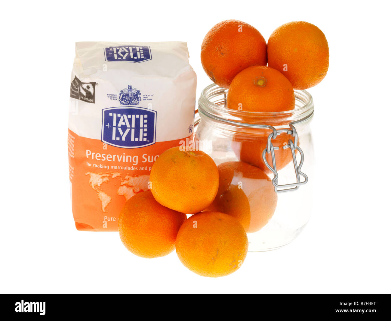 Preserving Sugar with Oranges Stock Photo Alamy
