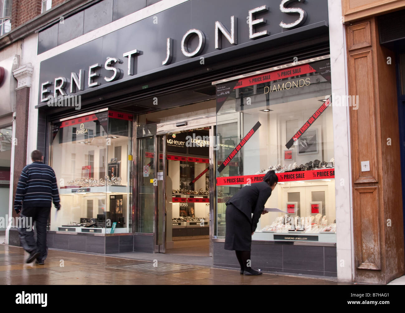 Ernest jones High Resolution Stock 