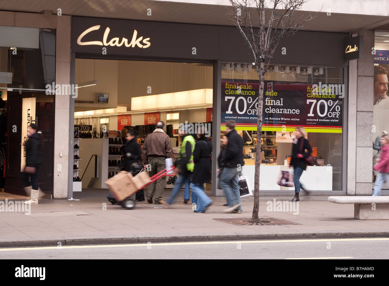 Clarks shoes posters hi-res stock photography and images - Alamy