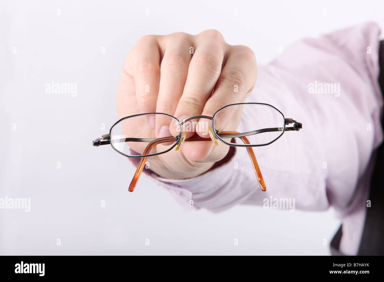 Eye face distortion glasses hires stock photography and images Alamy