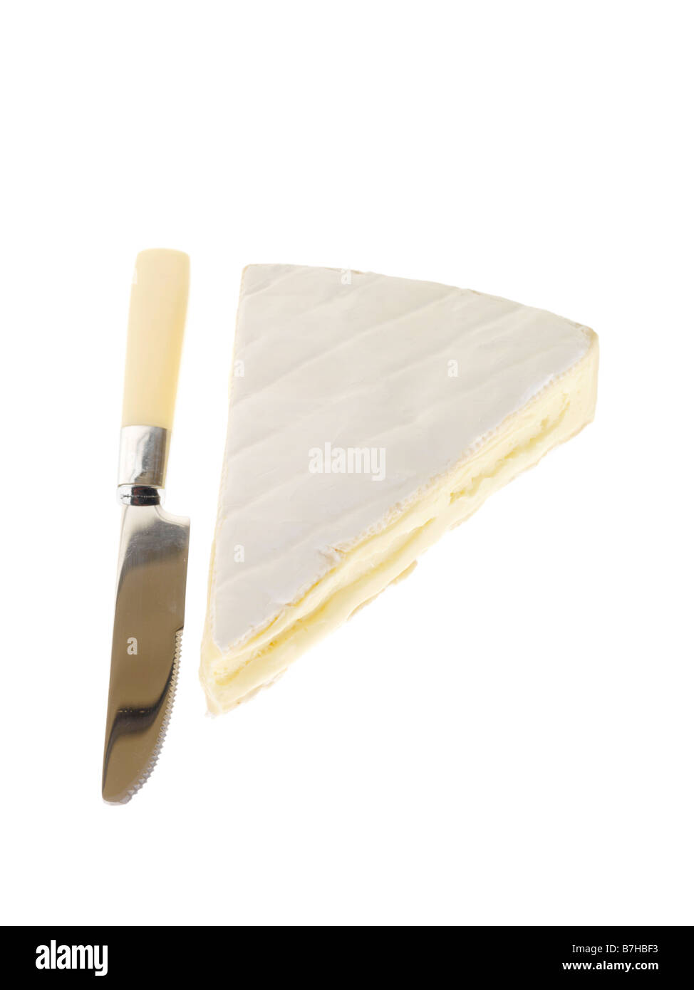 White Triangle Ripe Creamy cheese triangle hi-res stock photography and images - Alamy