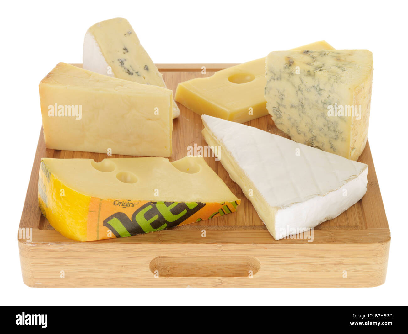 Rustic Cheddar Lumpy Lump of cheddar Cut Out Stock Images & Pictures - Alamy