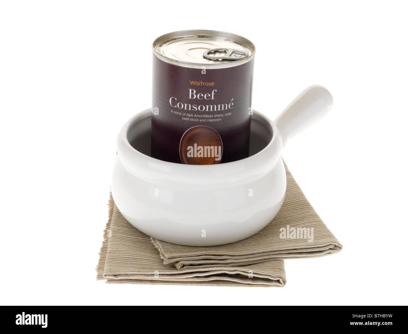 Beef consomme hires stock photography and images Alamy