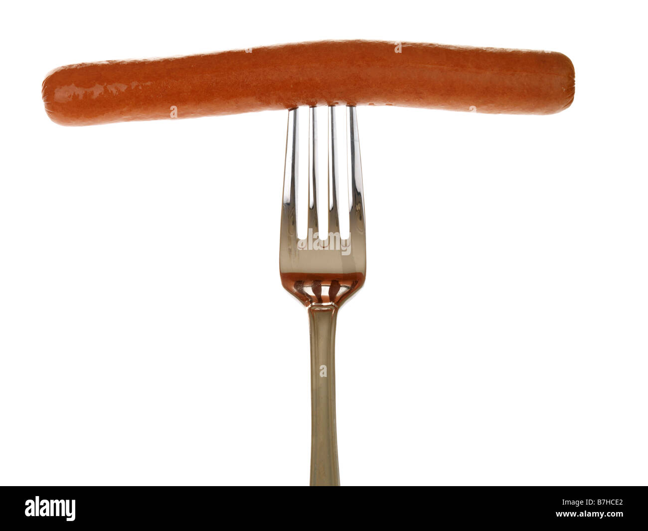 Hot Dog Sausage Stock Photo Alamy