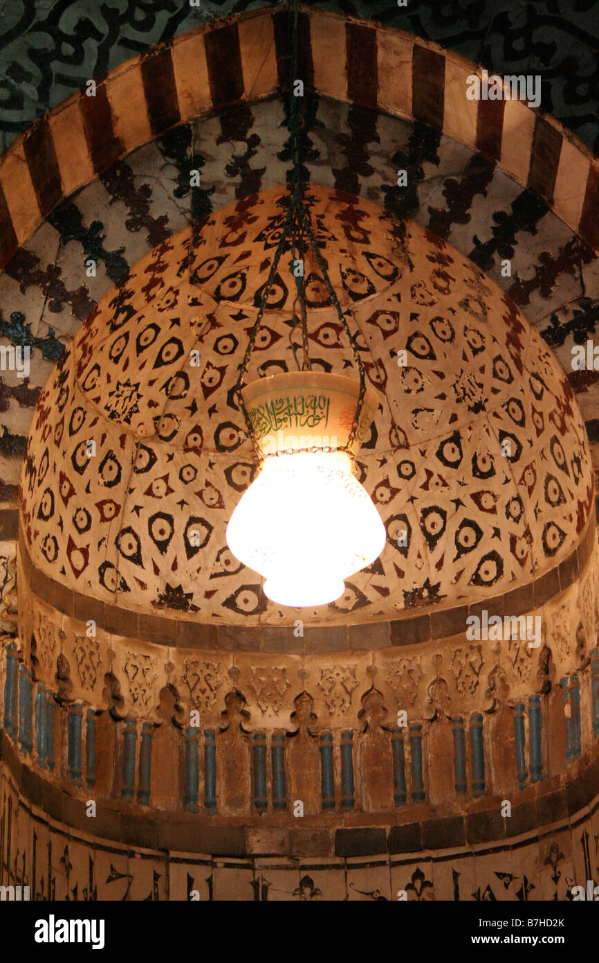 Mosque Mehrab in Cairo, Egypt Stock Photo