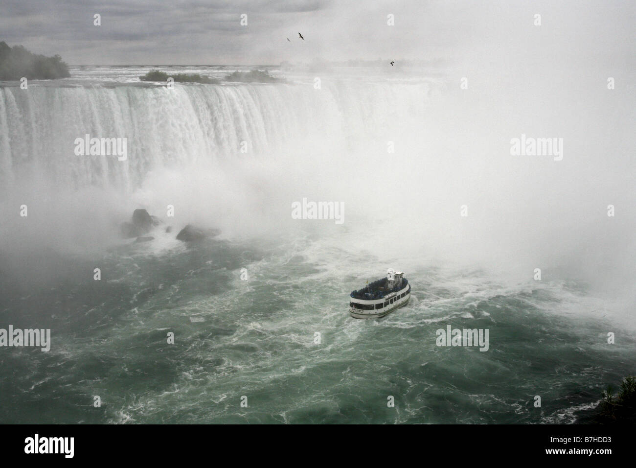 The Horseshoe Falls, Niagara Falls, Canada & USA Border Stock Photo Alamy