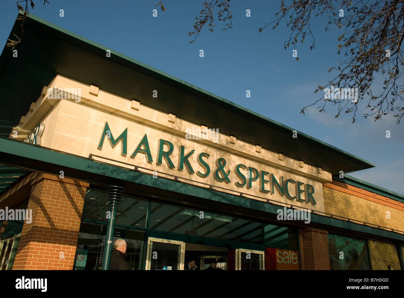 marks and spencers Stock Photo