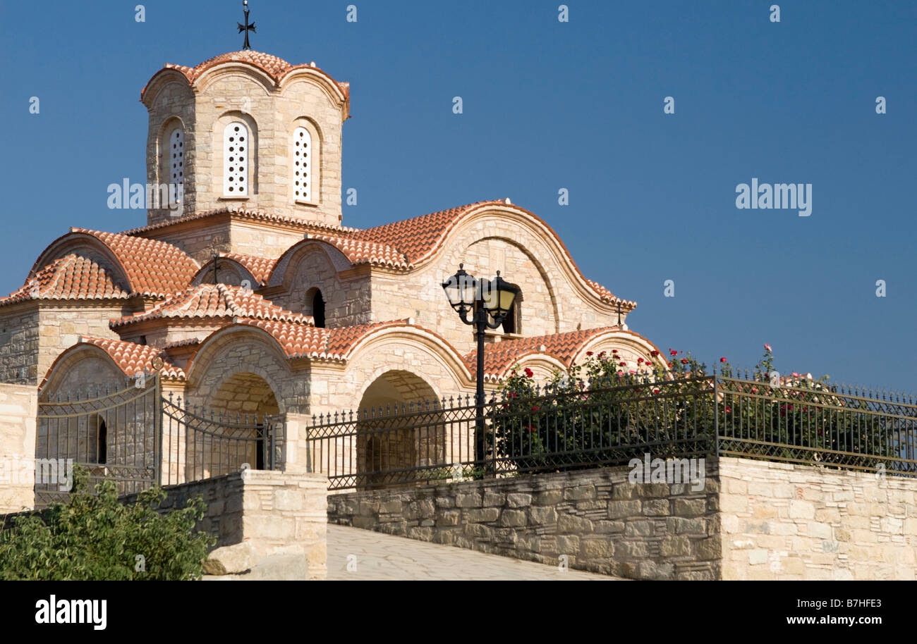 Church in Aiga Napa region South Cyprus Stock Photo