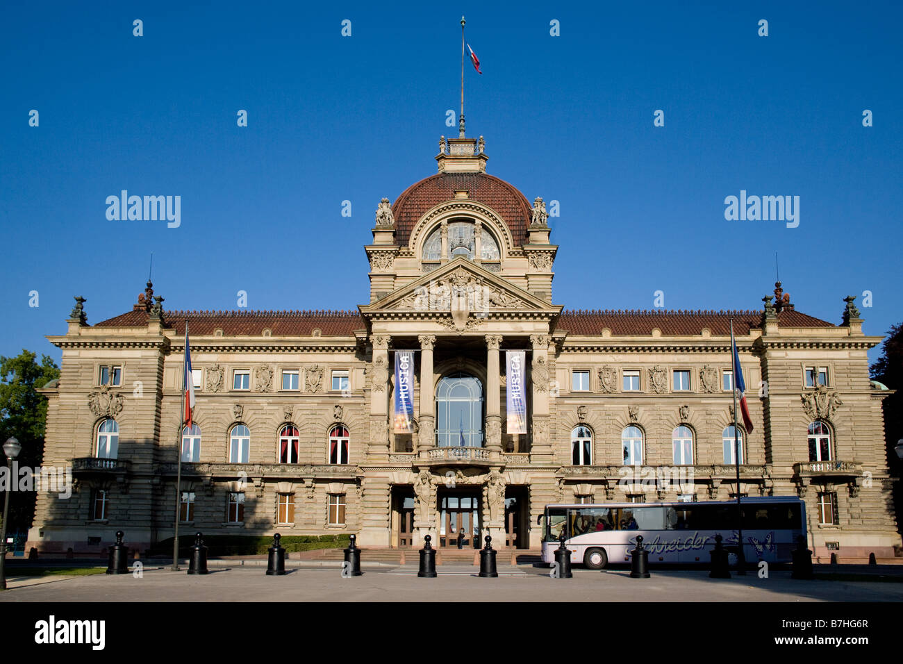 Palais du Rhin at the Place de la Republique Stock Photo