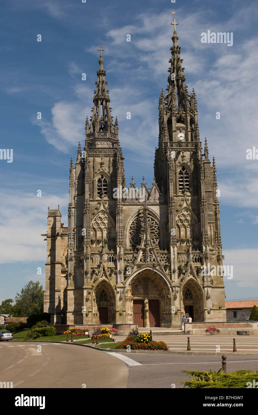 Medieval church of Notre-Dame de l'Epine France Stock Photo