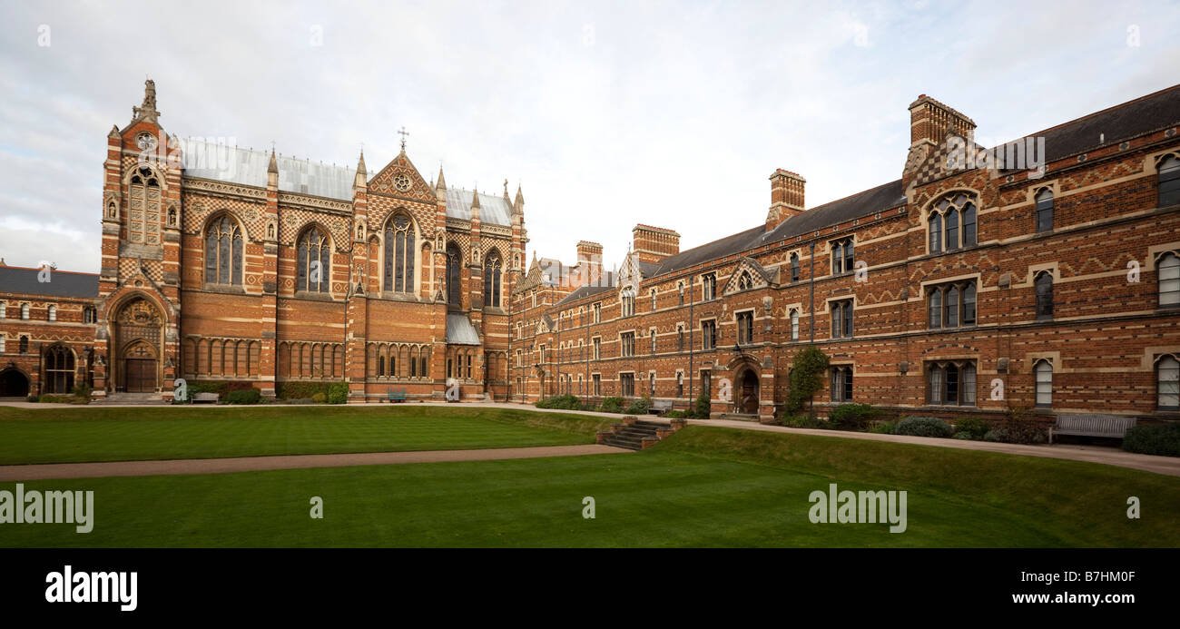 Keble College Oxford University UK with its chapel - the college has a strong church influence Stock Photo