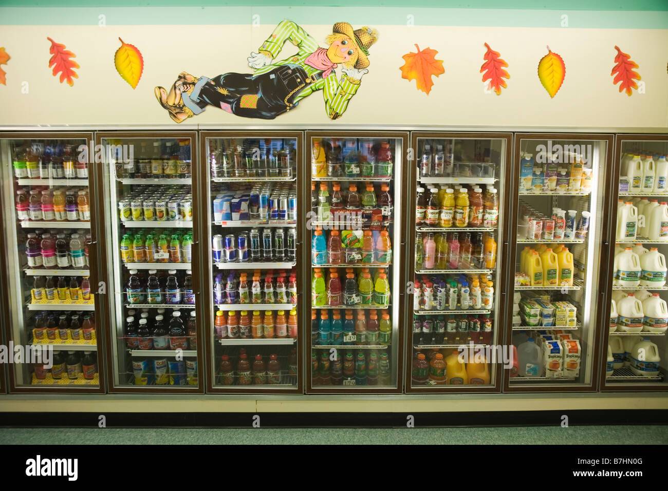 Inside of Convenience Store Boston Massachusetts Stock Photo Alamy