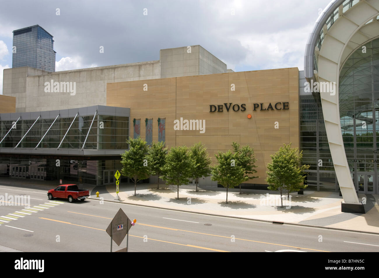 DeVos Place Convention Center Grand Rapids Michigan U S A Stock Photo ...