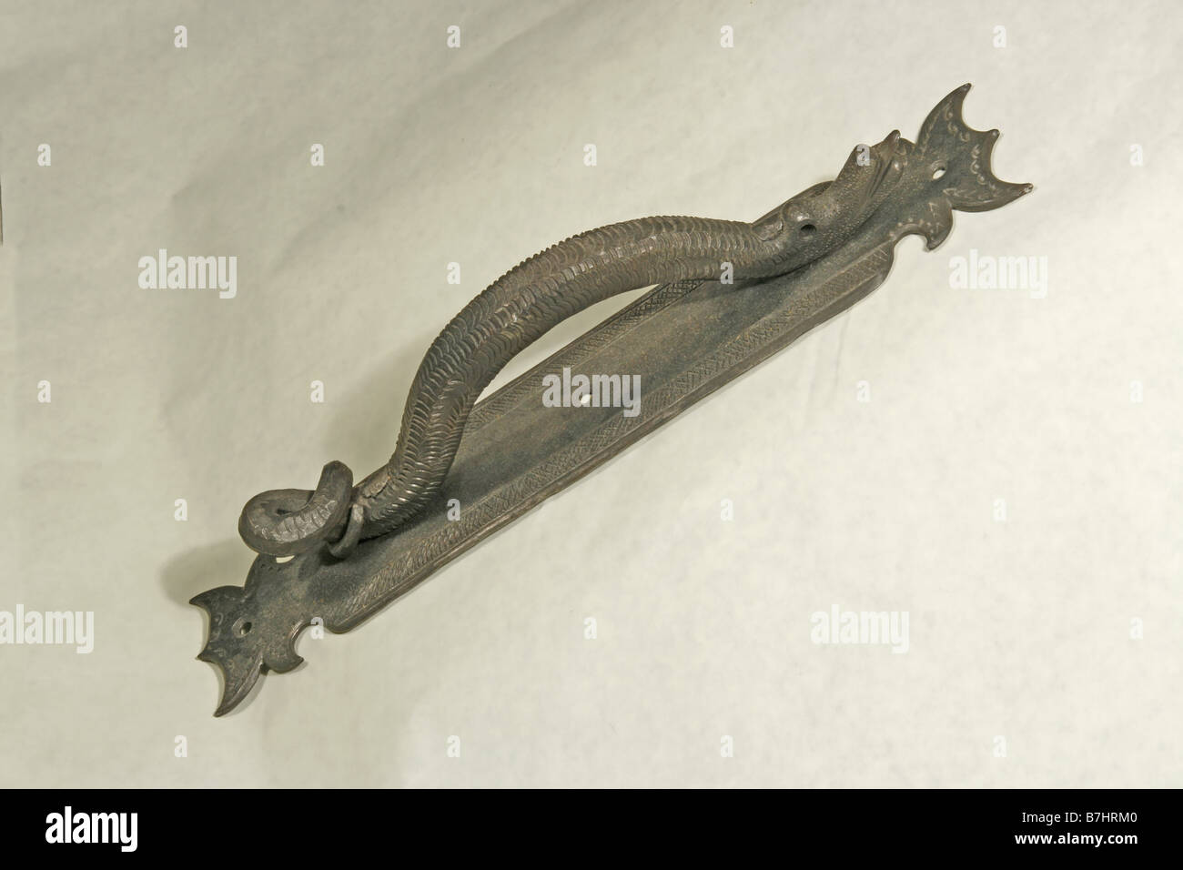 Mexican door handle, side Stock Photo Alamy