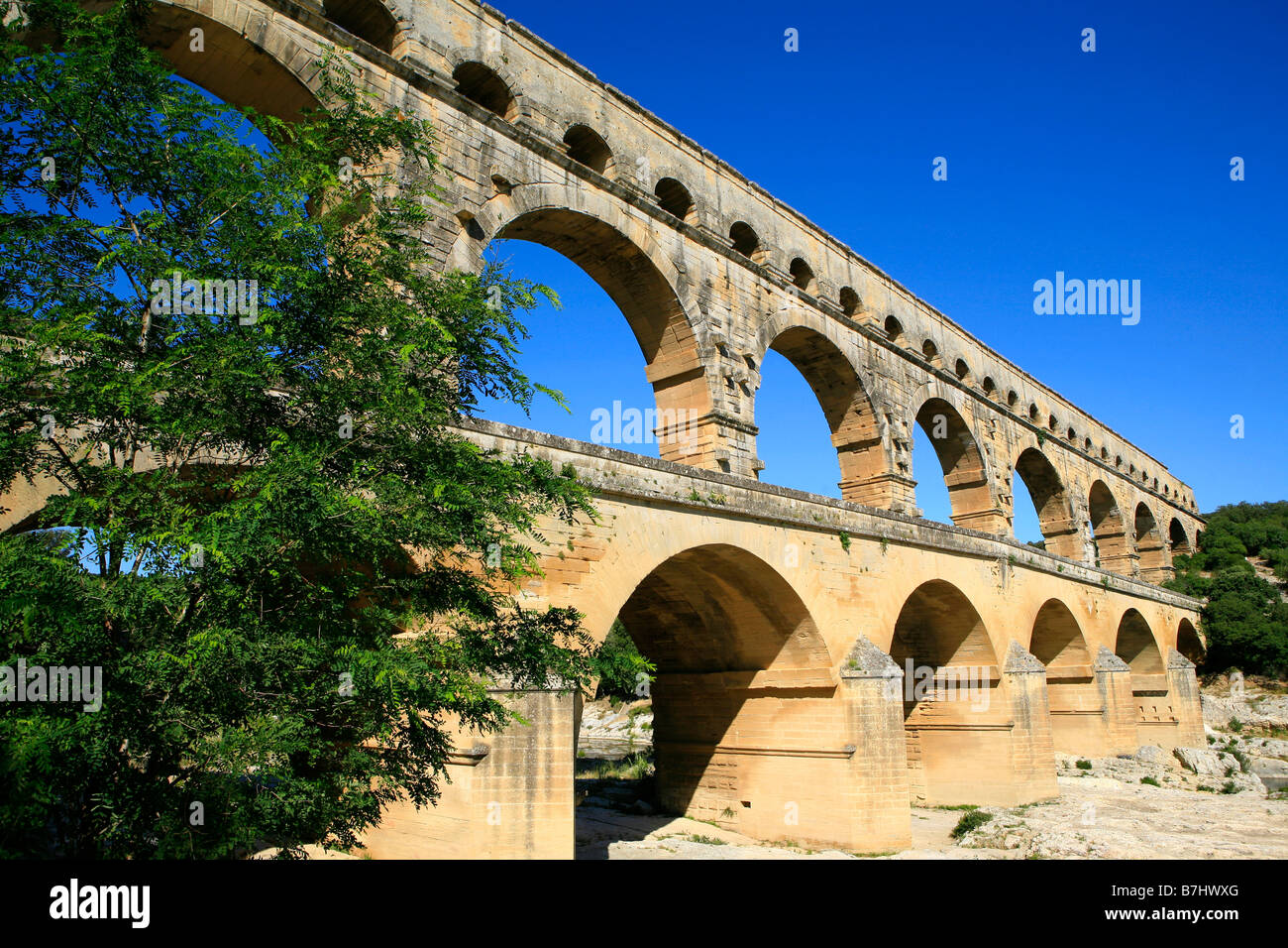 pont du gard vers pont du gard frankreich