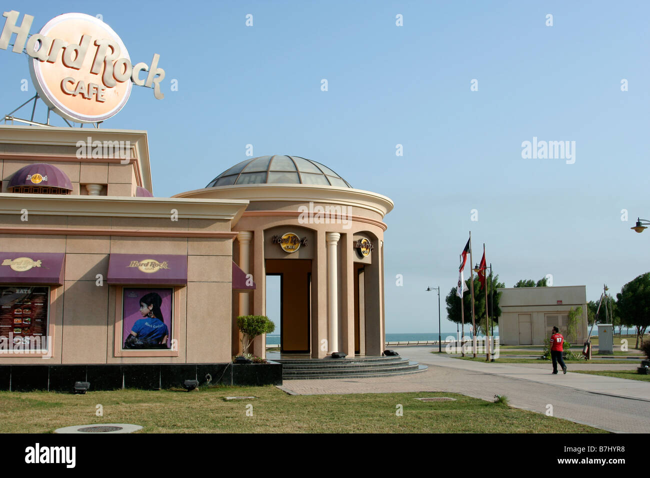 Kuwait hard rock cafe , kuwait city Stock Photo Alamy