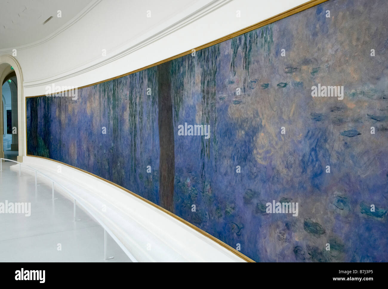 Water Lilies By Claude Monet In Musee De L Orangerie Paris France Stock Photo Alamy