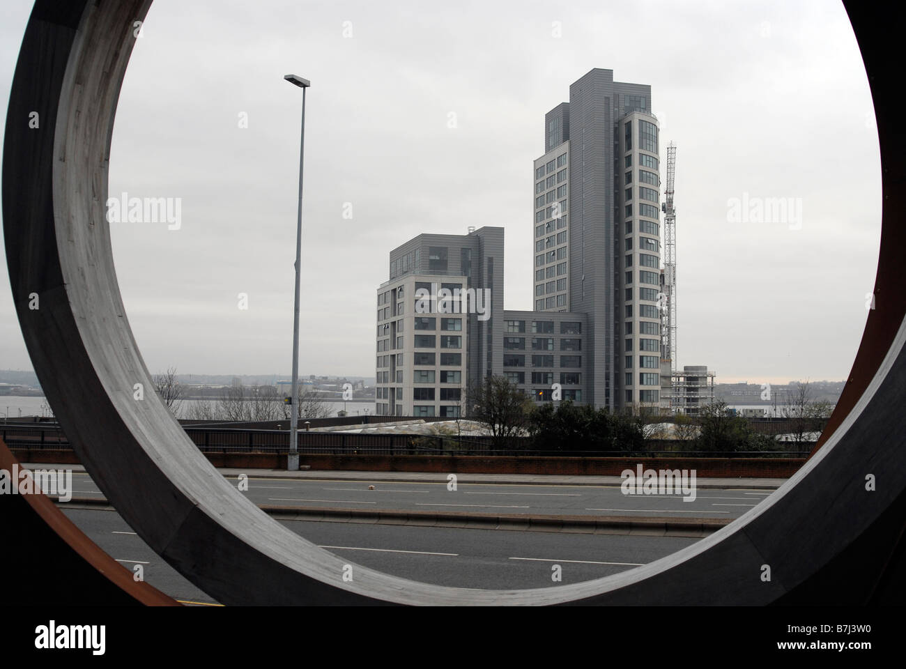 New buildings in Liverpool city centre. Stock Photo
