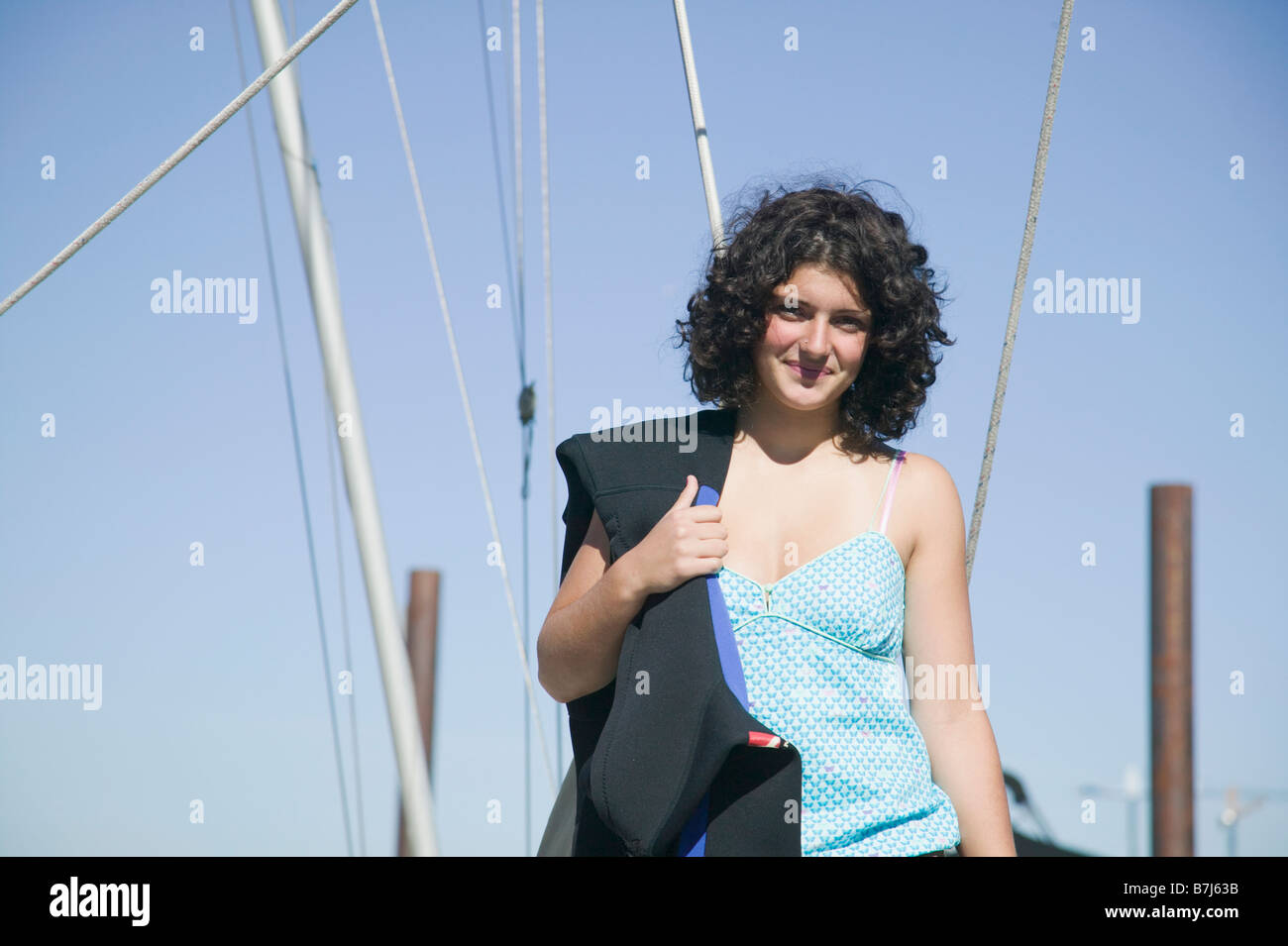 Girl scuba diving boat hires stock photography and images Alamy
