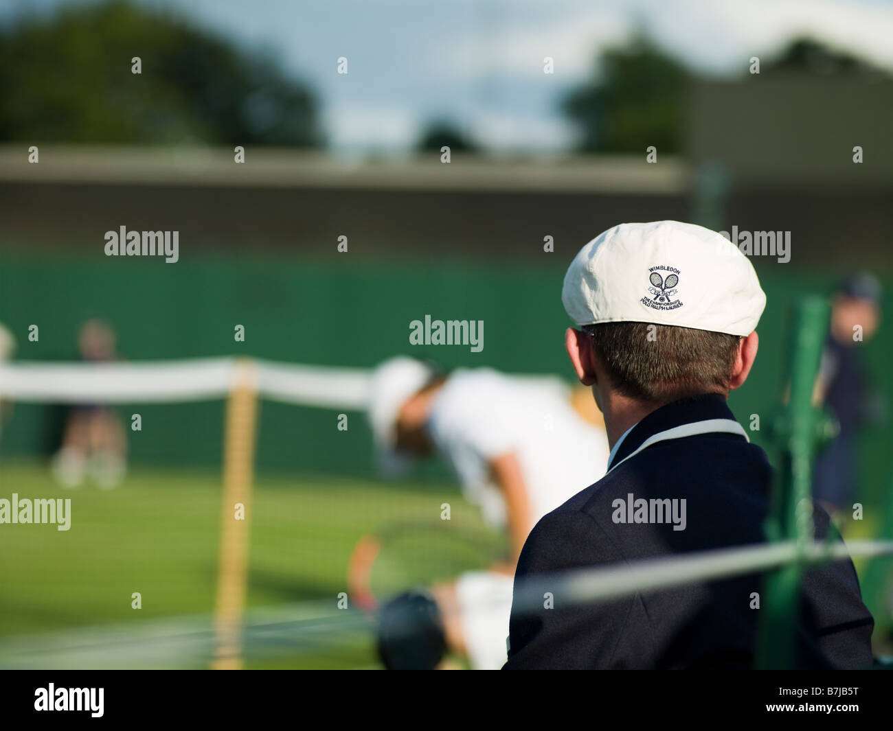 Wimbledon Tennis Championships - Time Out Stock Photo