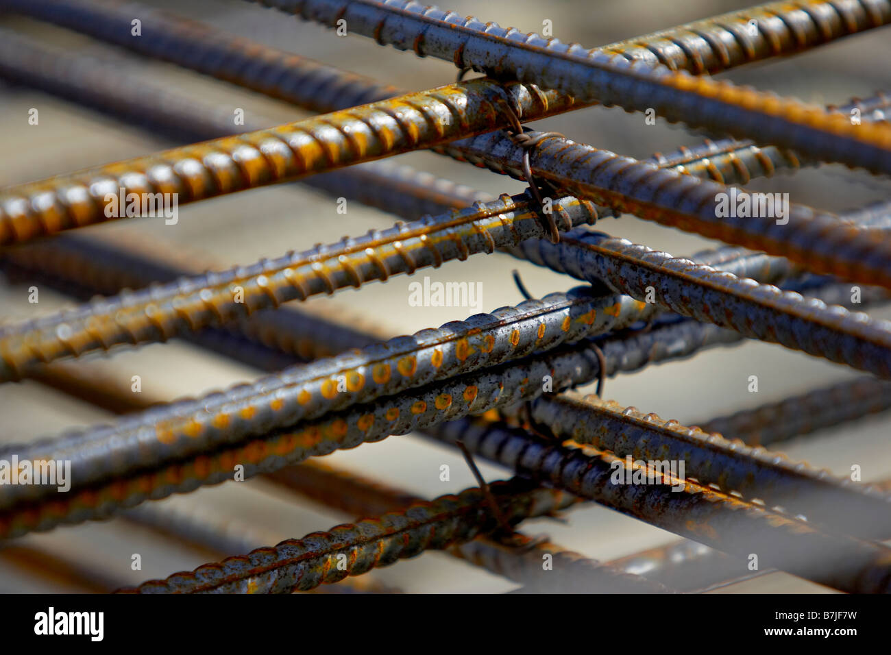 Layered and tied rebar; Canada, Ontario, Hamilton Facility