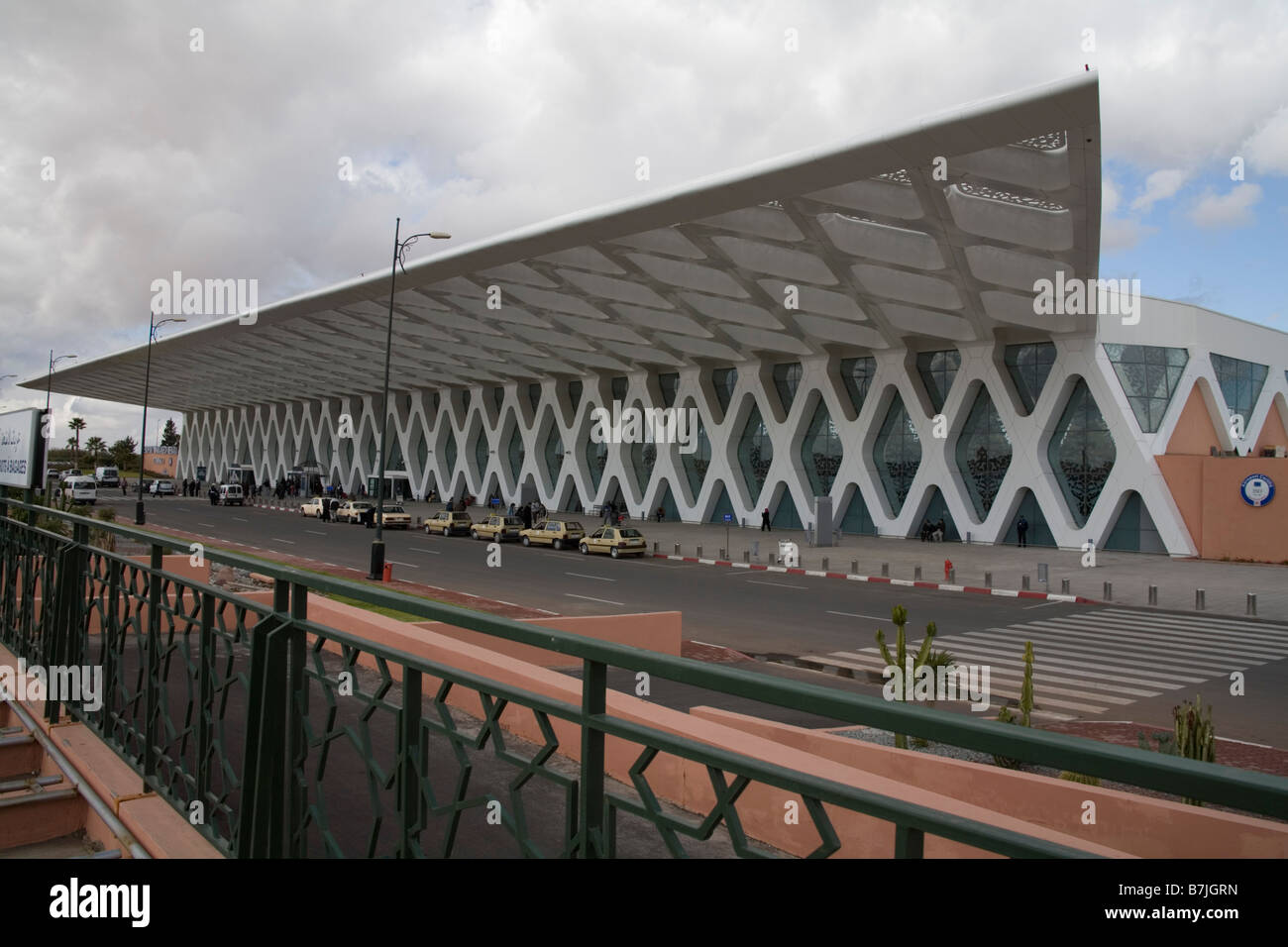 Marrakech Morocco North Africa December The International Departure and  Arrivals Terminal of Menara Airport Stock Photo - Alamy