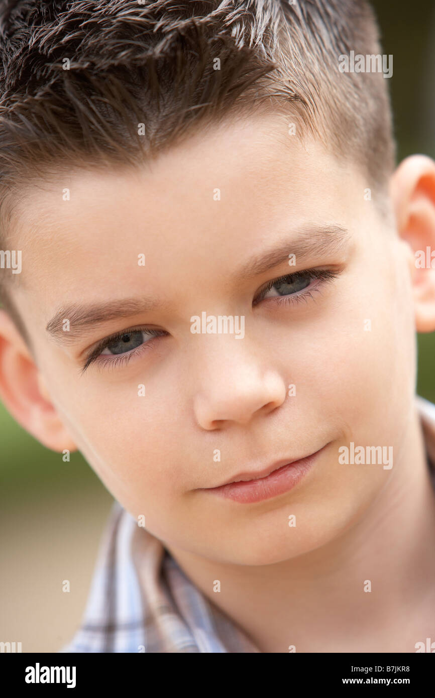 pre-teen portrait Portrait Of Pre-Teen Boy Stock Photo - Alamy