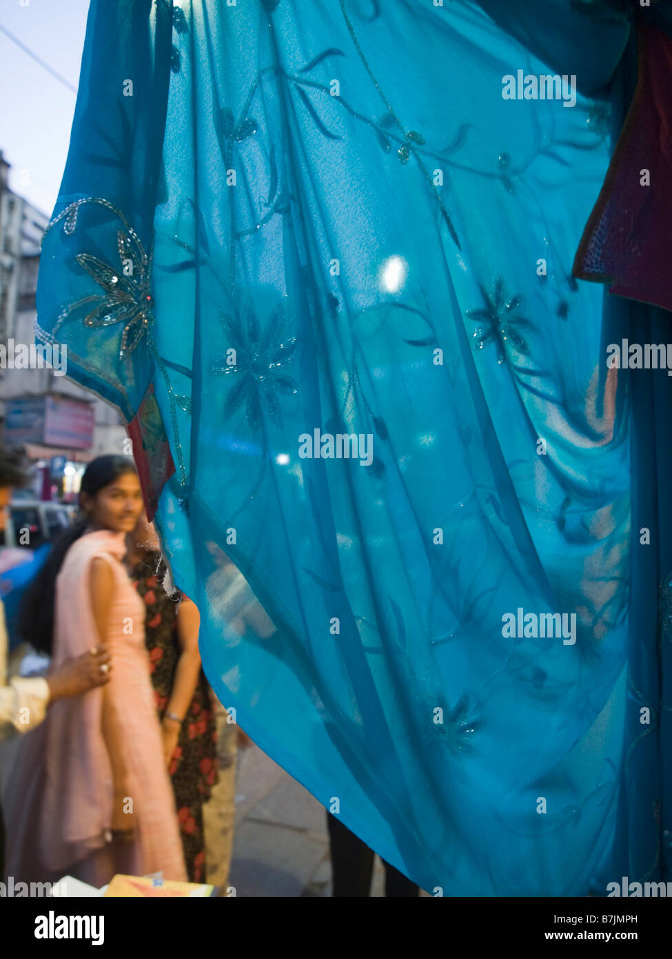Fabric shop display in Bangalore Karnataka India Stock Photo Alamy