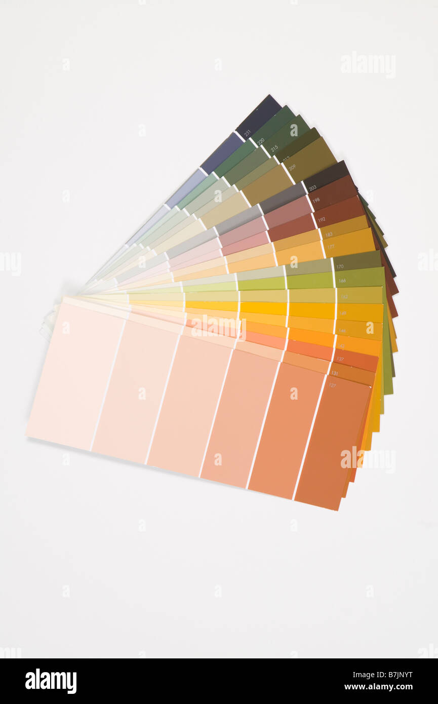 Colour swatches hi-res stock photography and images - Alamy