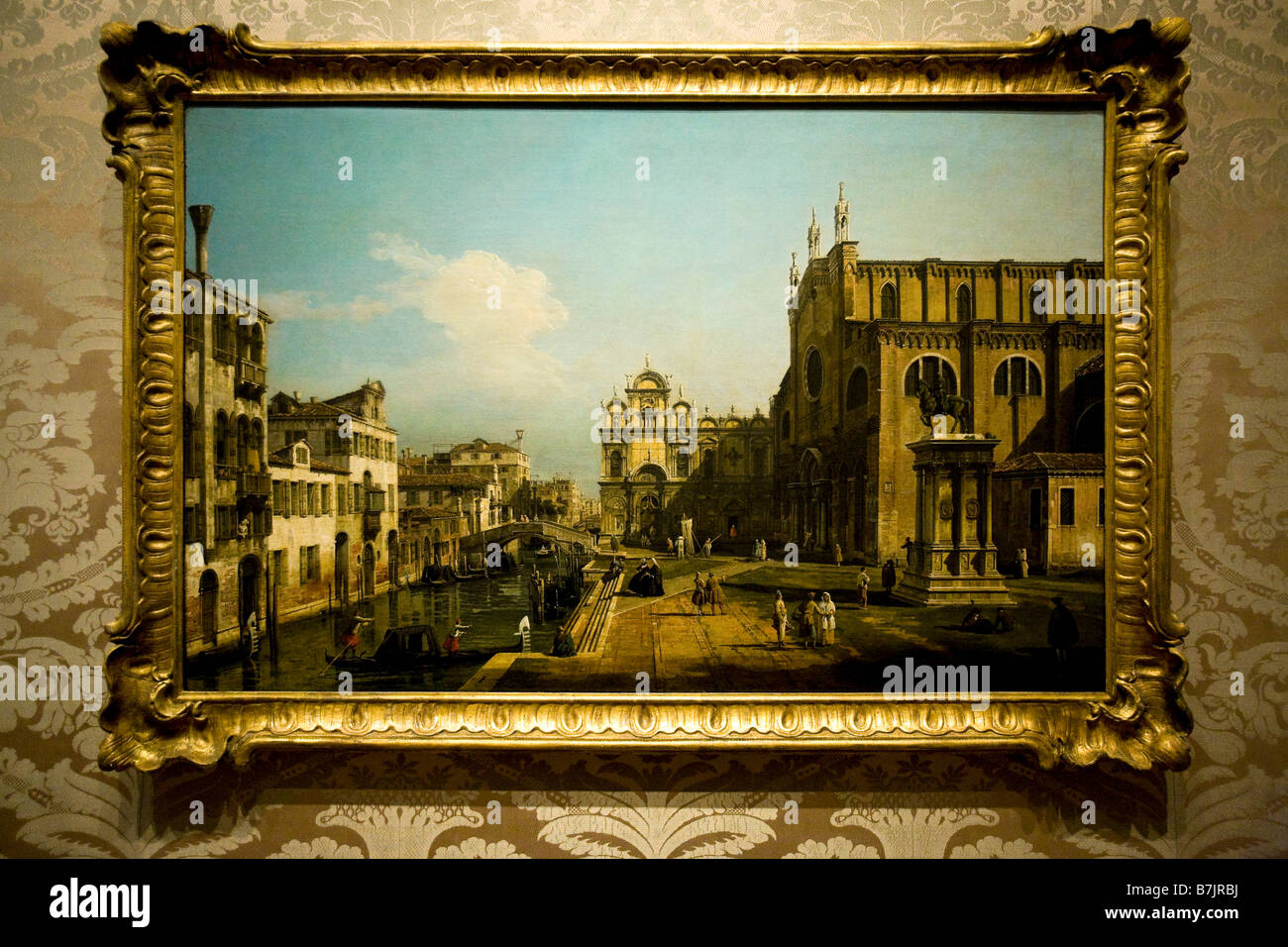 Bernardo Bellotto Holy Cross Church Giclee Canvas Print Poster