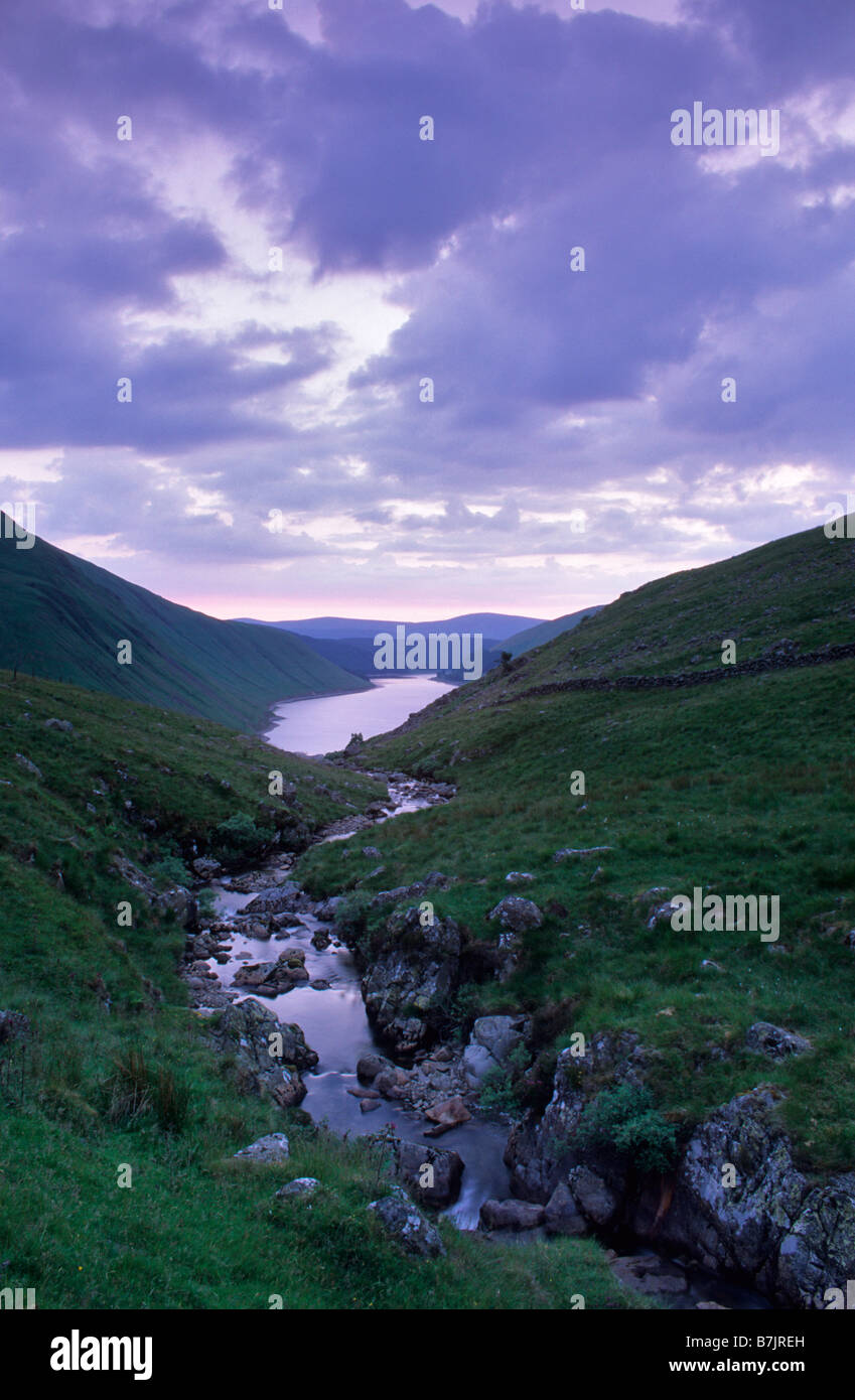 Talla water and reservoir, Tweeddale, Scottish Borders, Scotland, July